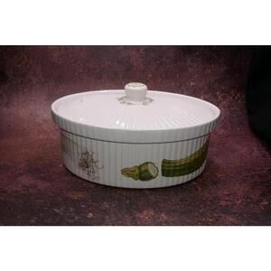 FLAWLESS Casserole with Lid - ENGLISH Farmhouse Bakeware